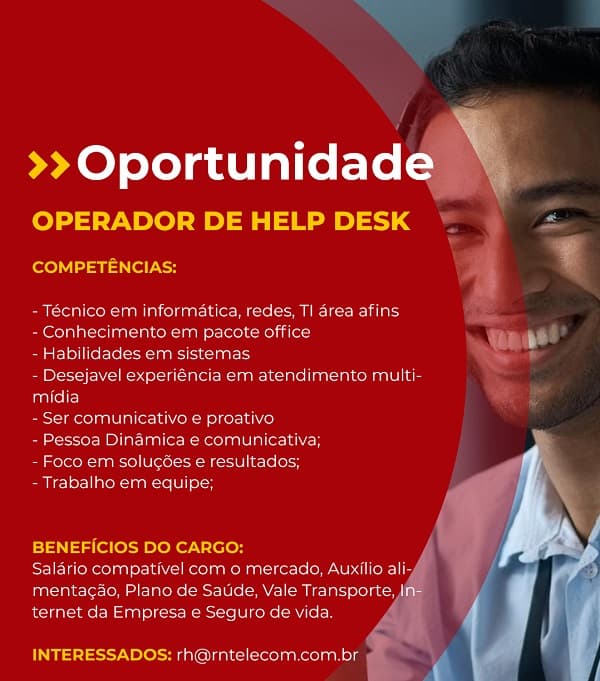 OPERADOR DE HELP DESK