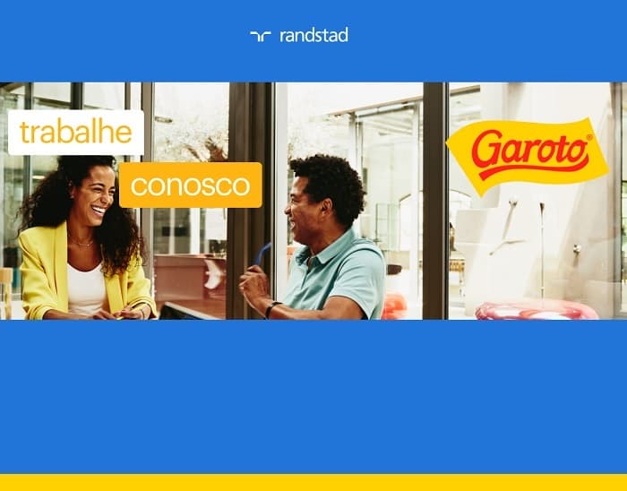 Randstad seleciona diversos profissionais para Chocolates Garoto