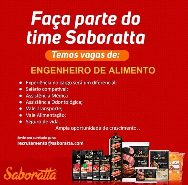 ENGENHEIRO DE ALIMENTO