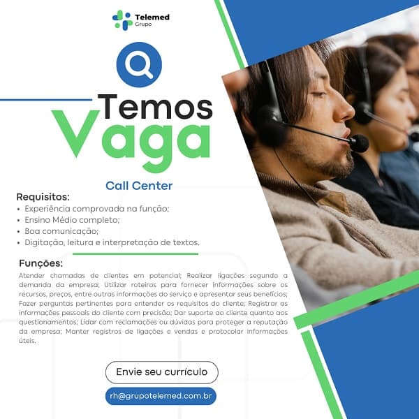 ATENDENTE DE CALL CENTER I