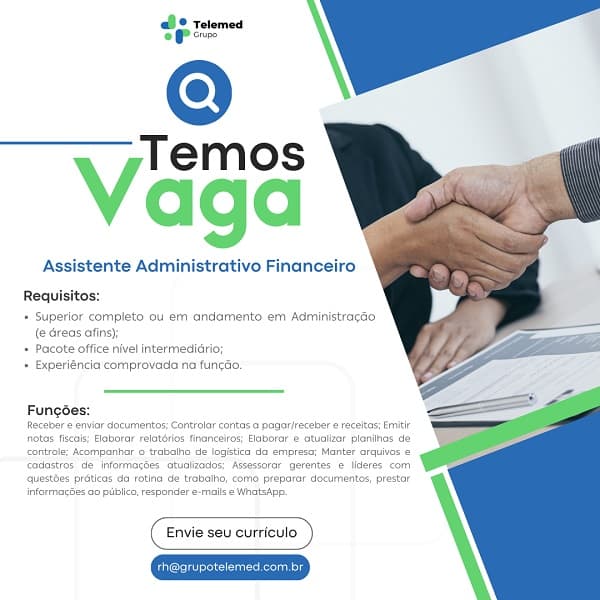 ASSISTENTE ADM FINANCEIRO