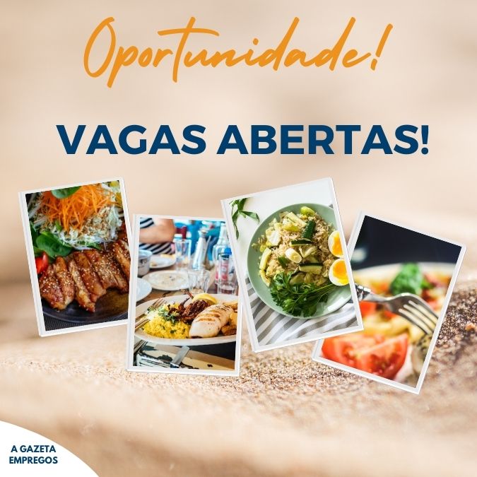 Vagas para Atendimento,  Recepcionista e Caixa