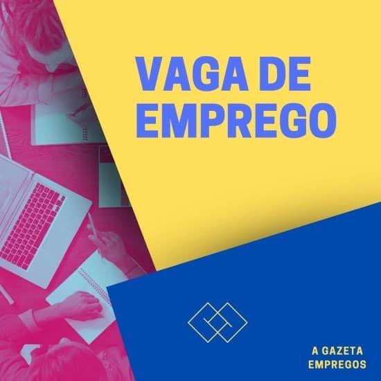 VAGAS DE VENDEDOR/REPRESENTANTE, PEDREIRO E ESTAGIÁRIO