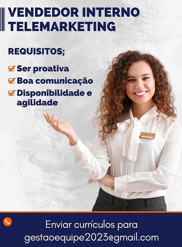 VENDEDOR INTERNO TELEMARKETING