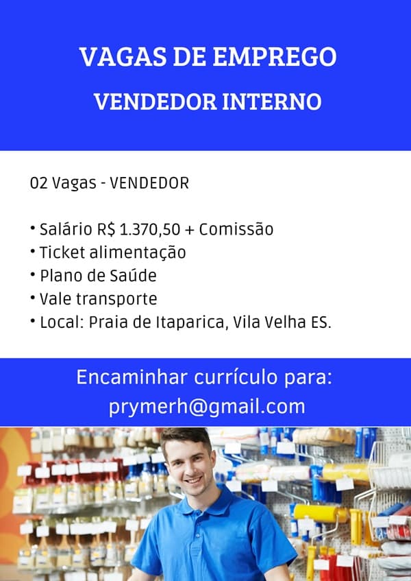 VENDEDOR INTERNO