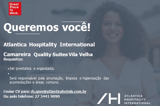 QUALITY HOTEL CONTRATA CAMAREIRA
