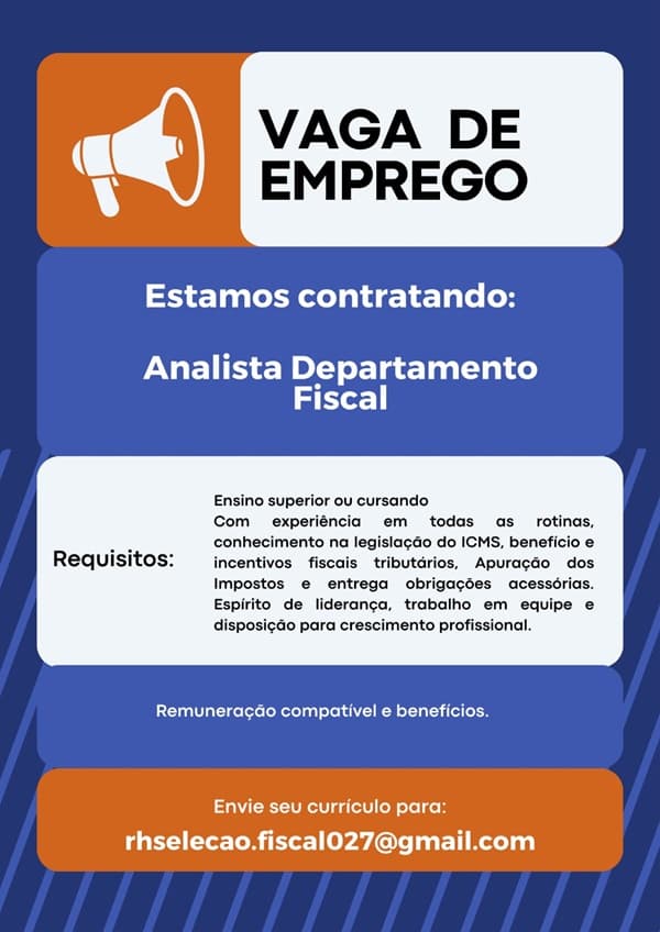 ANALISTA DE DEPARTAMENTO FISCAL