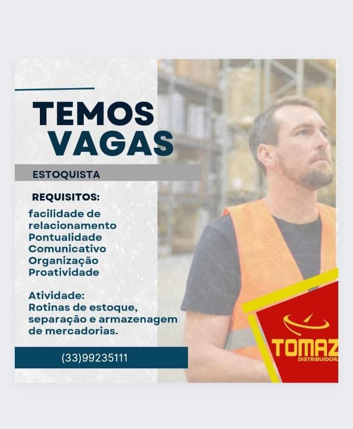 DISTRIBUIDORA CONTRATA ESTOQUISTA