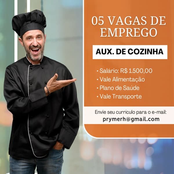 AUXILIAR DE COZINHA