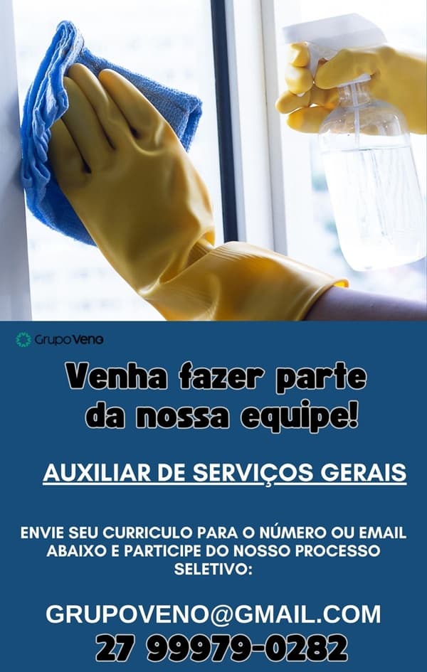 AUXILIAR DE SERVIÇOS GERAIS