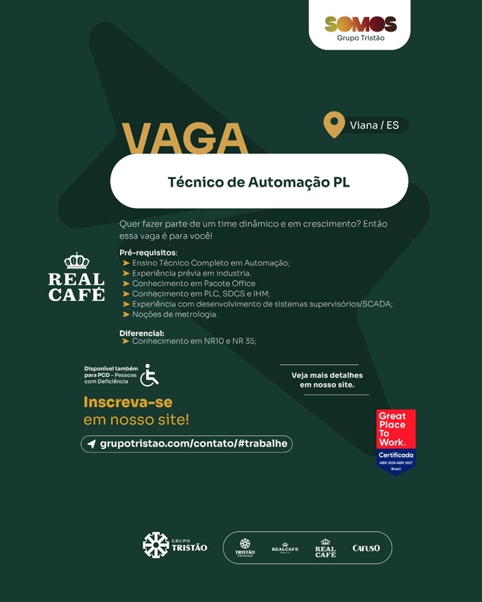TÉCNICO DE AUTOMAÇÃO PL