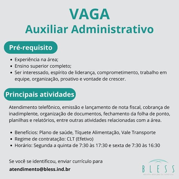 Auxiliar Administrativo