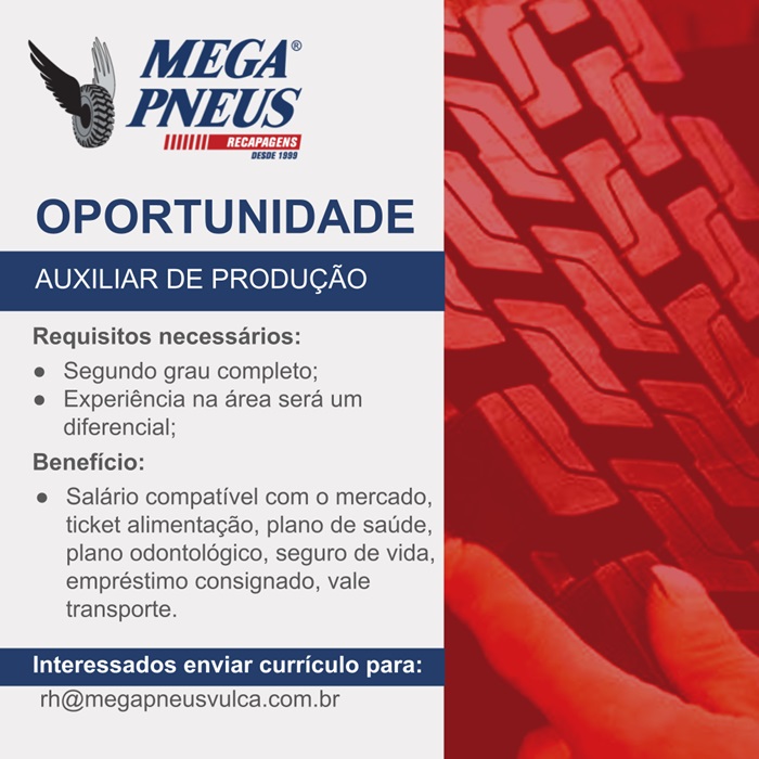 AUXILIAR DE PRODUÇÃO