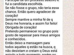DEPOIMENTOS