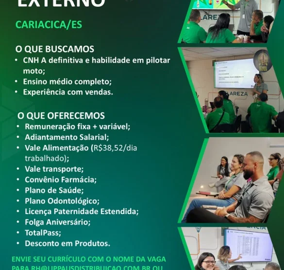 Lippaus contrata Vendedor Externo