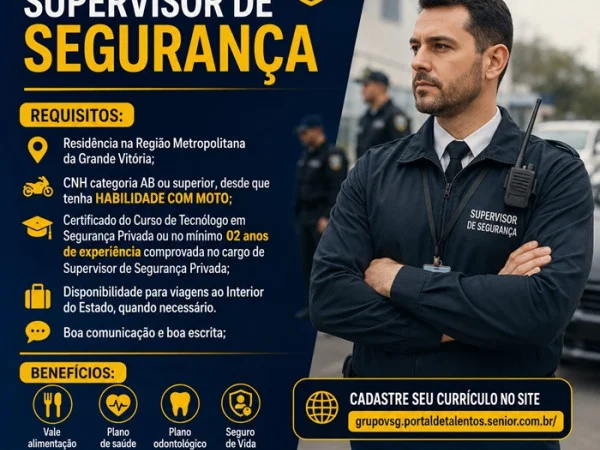 SUPERVISOR DE SEGURANÇA