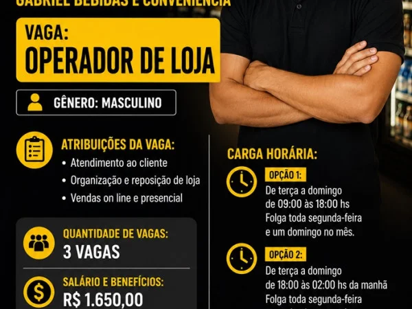 Distribuidora contrata Operador de Loja