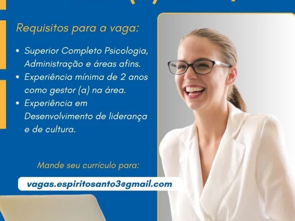 Vaga para Gestor(a) de RH/DHO