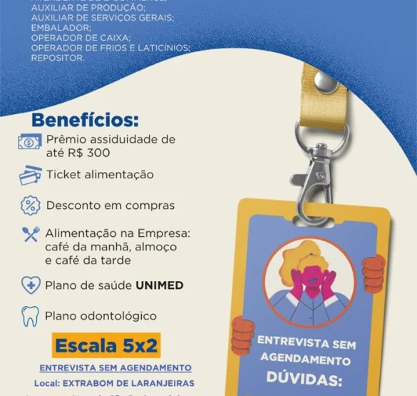 Vagas para o EXTRABOM JARDIM CAMBURI | Vagas inclusivas para PCD e 50+