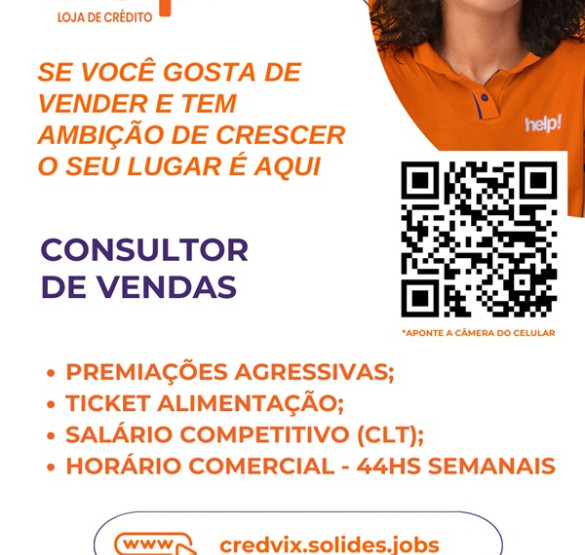 HELP! CONTRATA CONSULTOR DE VENDAS