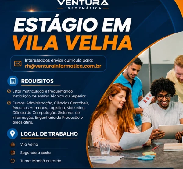 Vaga de Estágio em Vila Velha