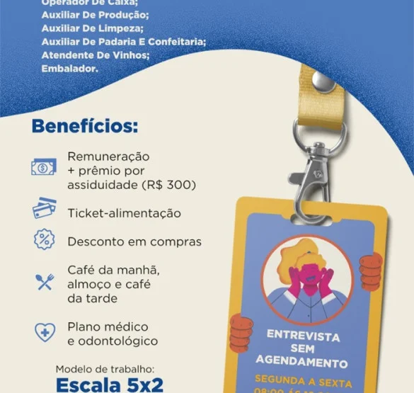 VAGAS PARA O EXTRAPLUS - HORTOMERCADO