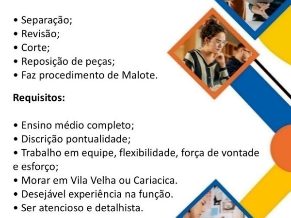 PROMEX MAIS CONTRATA ALMOXARIFE 