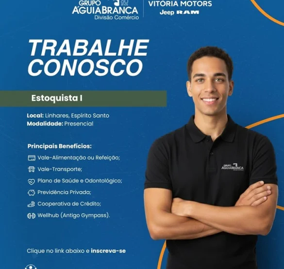 Grupo Águia Branca contrata Técnico Mecânico I (Vitória/ES)