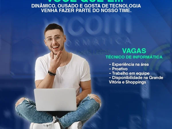 WCOM CONTRATA TÉCNICO DE INFORMÁTICA