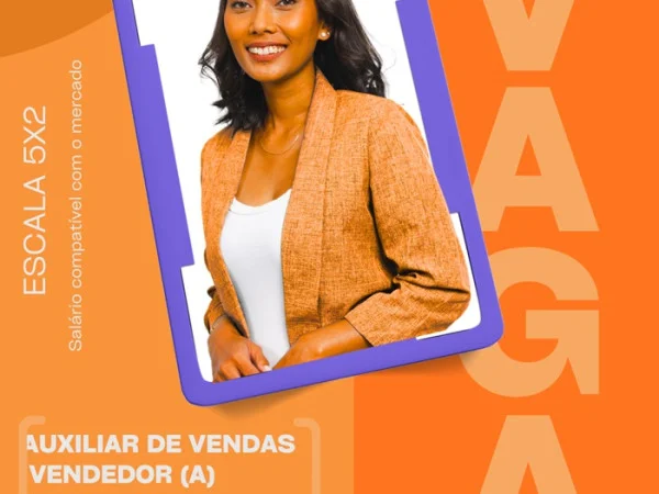 Vaga para Vendedor(a) 