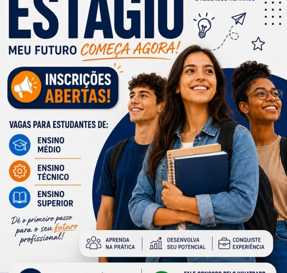 PROCESSO SELETIVO DE ESTÁGIO 2026 (Inscrições abertas)