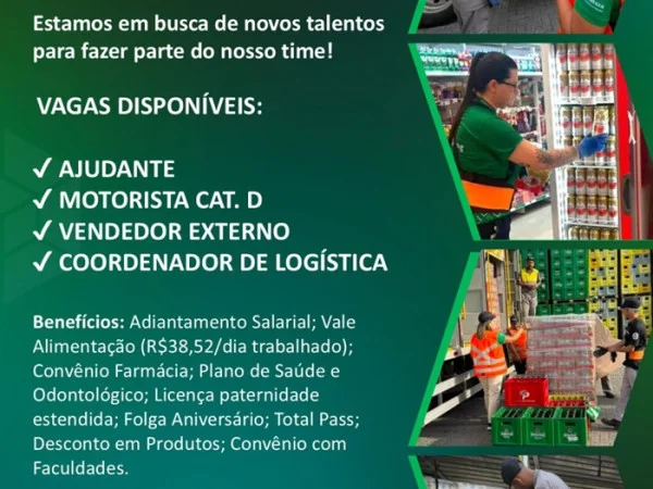 Lippaus abre vagas de Emprego | Cachoeiro de Itapemirim/ES
