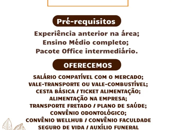 Socau contrata Assistente Administrativo