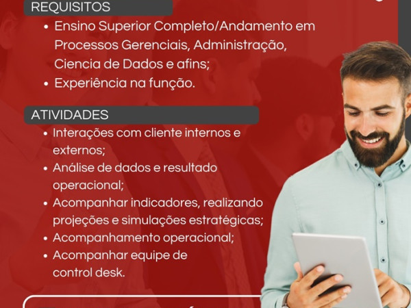 ASSISTENTE DE CONTROL DESK