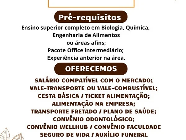 SOCAU contrata Analista de Microbiologia