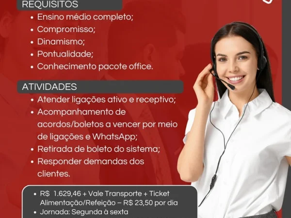 OPERADOR DE TELEMARKETING
