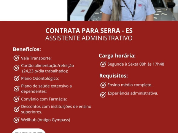 GRUPO PODIUM CONTRATA ASSISTENTE ADMINISTRATIVO