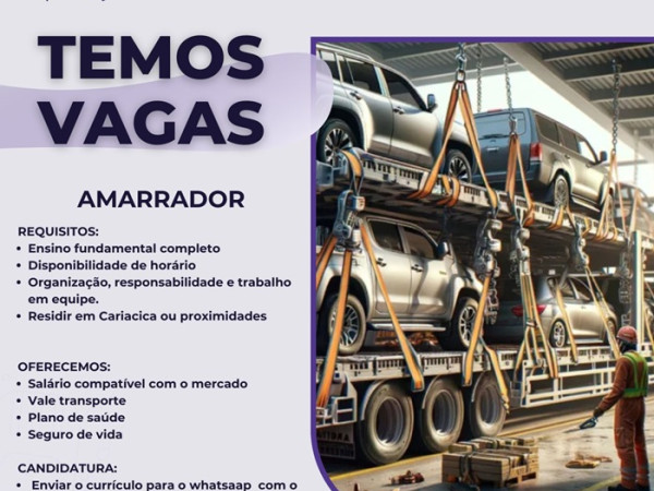 Operlog contrata Amarrador