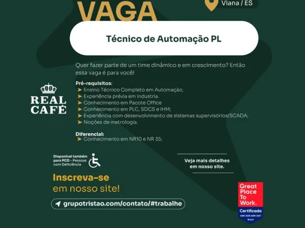 TÉCNICO DE AUTOMAÇÃO PL