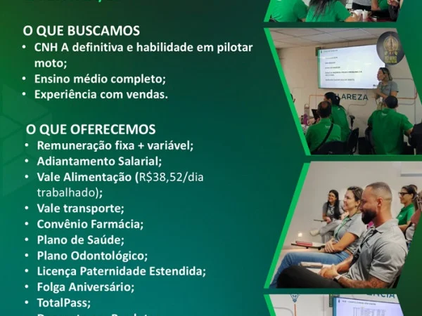 Lippaus contrata Vendedor Externo