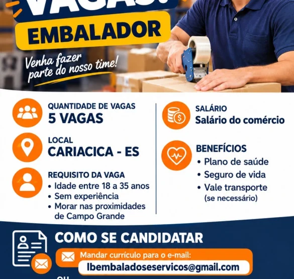 LB EMBALADOS CONTRATA EMBALADOR