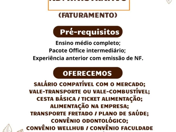 Socau contrata Assistente Administrativo