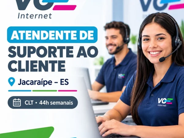 ATENDENTE DE SUPORTE AO CLIENTE  - VOE INTERNET