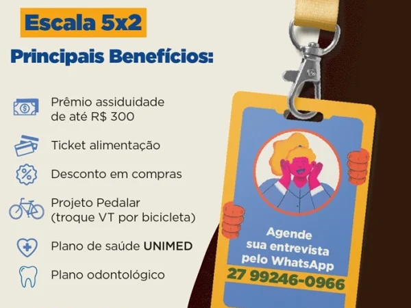 Extraplus/Quitanda abre diversas oportunidades de emprego na Grande Vitória
