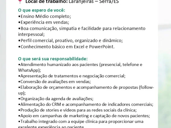ASSISTENTE COMERCIAL