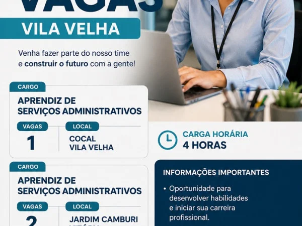 Monte Athos Empreendimentos contrata Aprendiz Administrativo