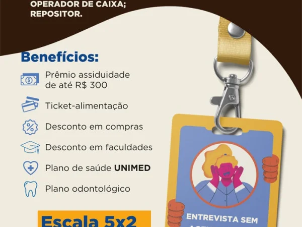 Vagas no Extraplus da Praia do Canto