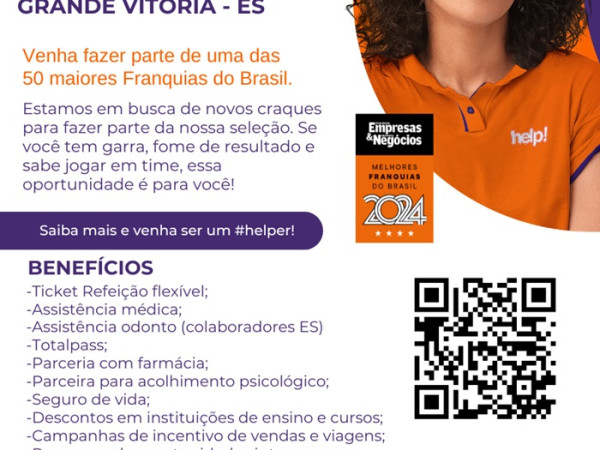 CONSULTOR E SUPERVISOR DE VENDAS - GRANDE VITÓRIA