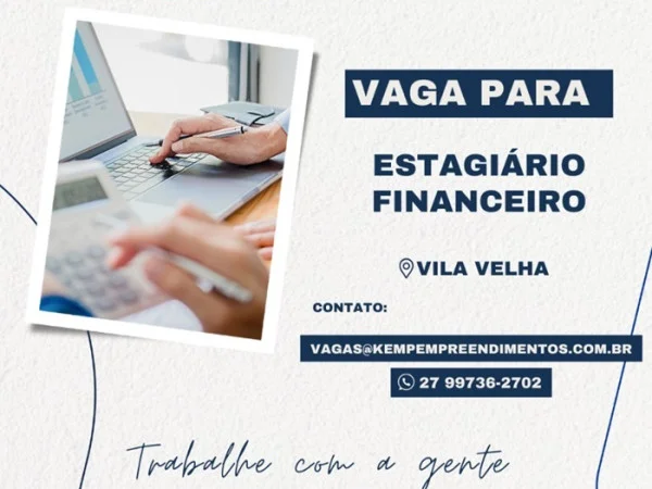  Kemp contrata Estagiário Financeiro