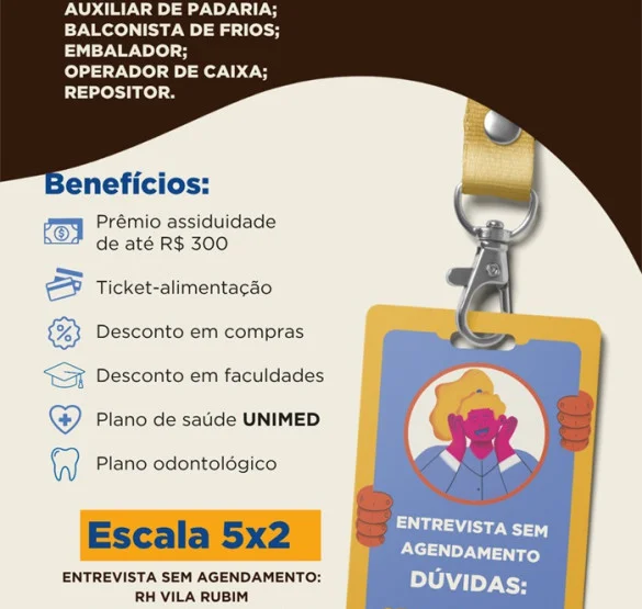 Vagas no Extraplus da Praia do Canto